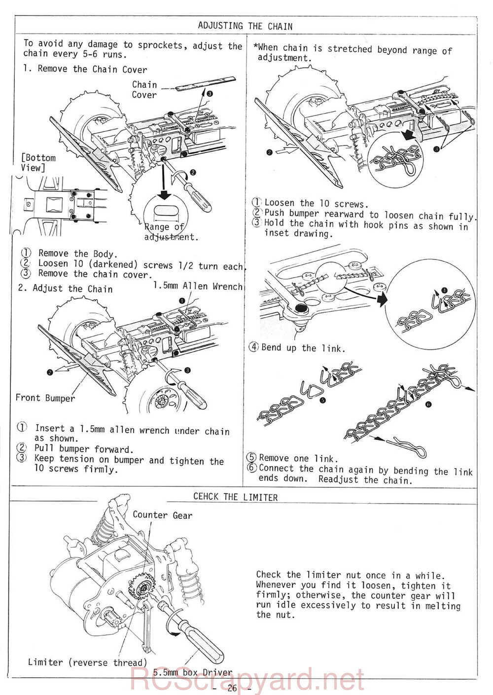 Kyosho - 3130 - Turbo-Optima - Manual - Page 26