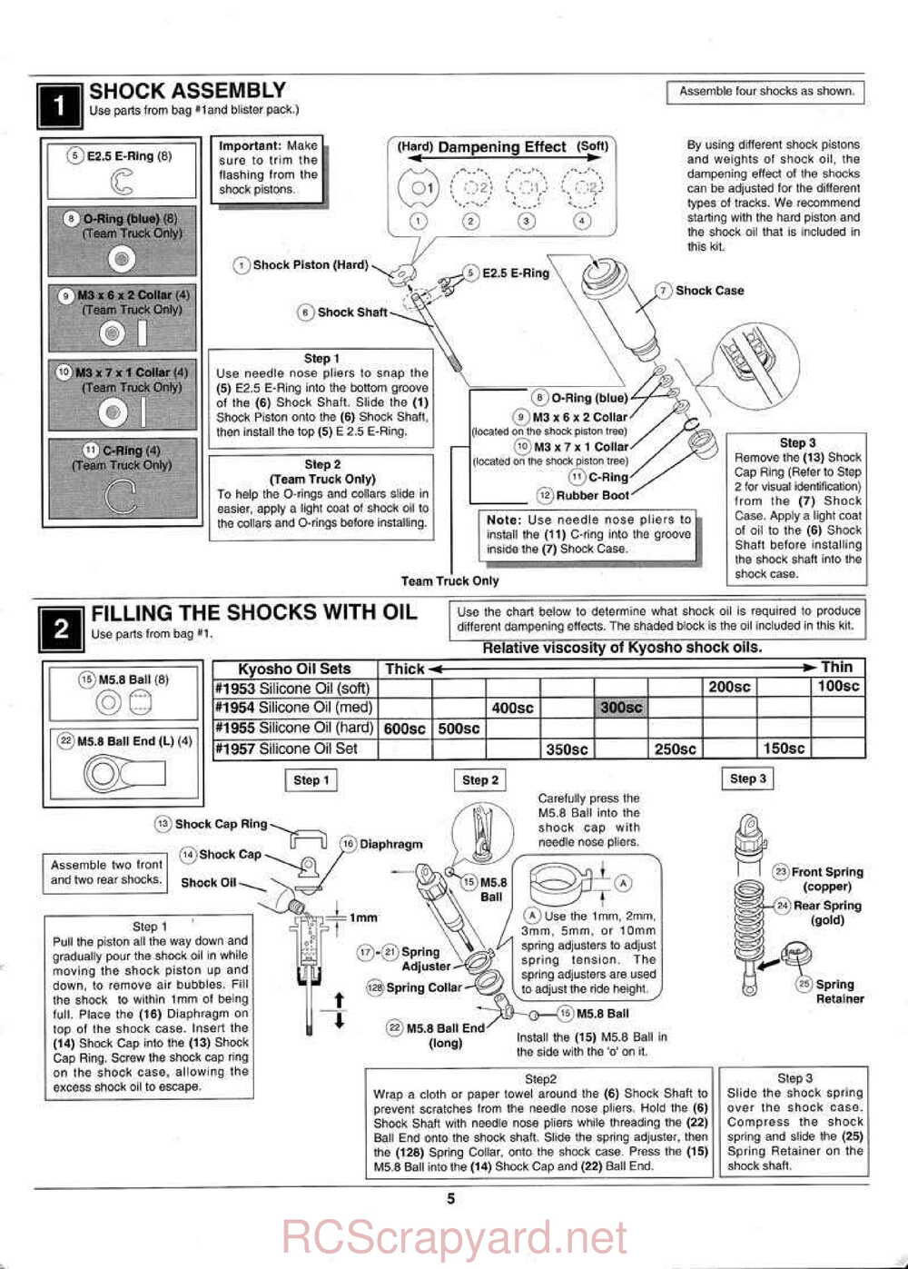 Kyosho - 31324 - 31326 - Outlaw-Rampage - Manual - Page 05
