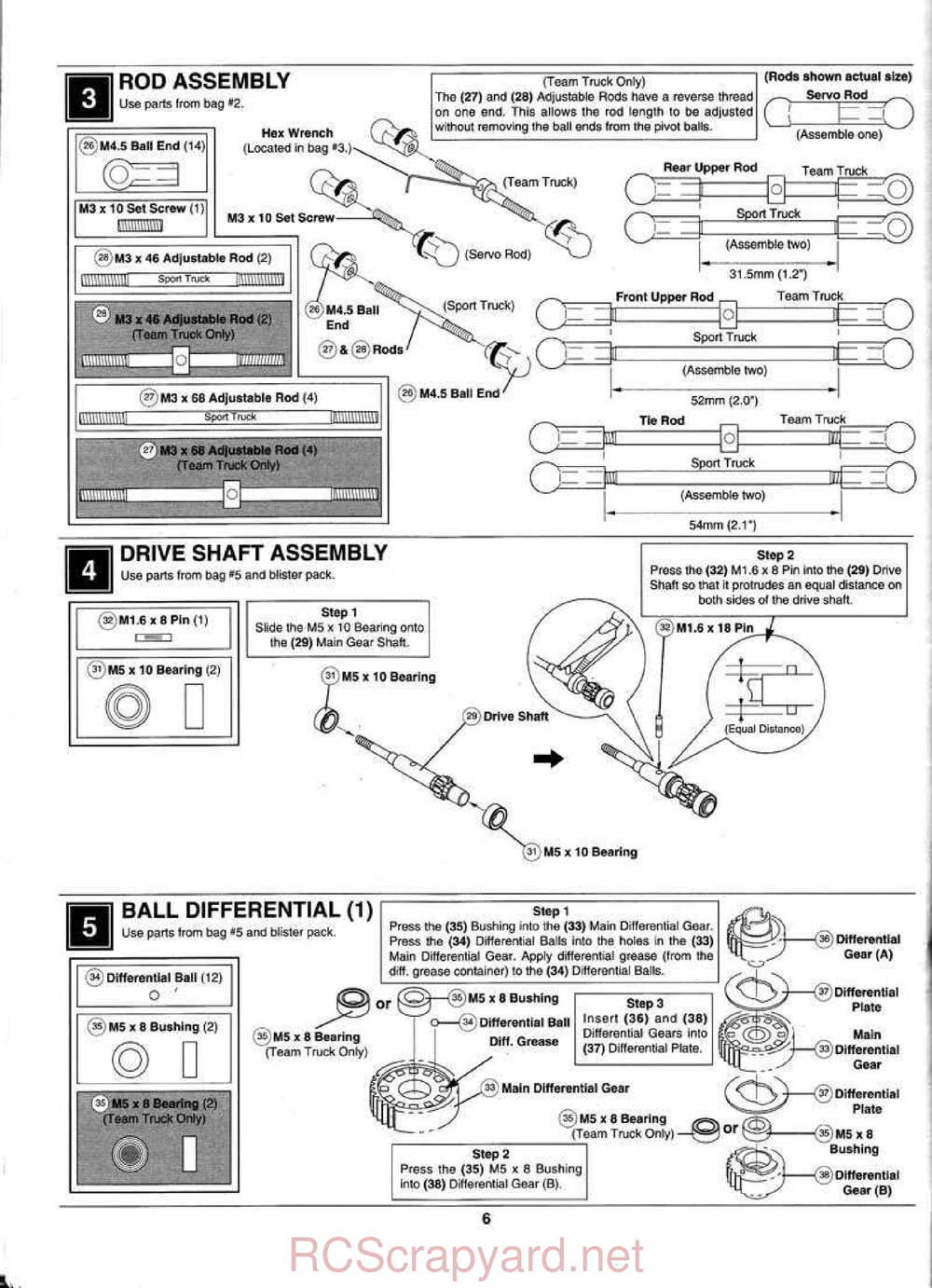 Kyosho - 31324 - 31326 - Outlaw-Rampage - Manual - Page 06