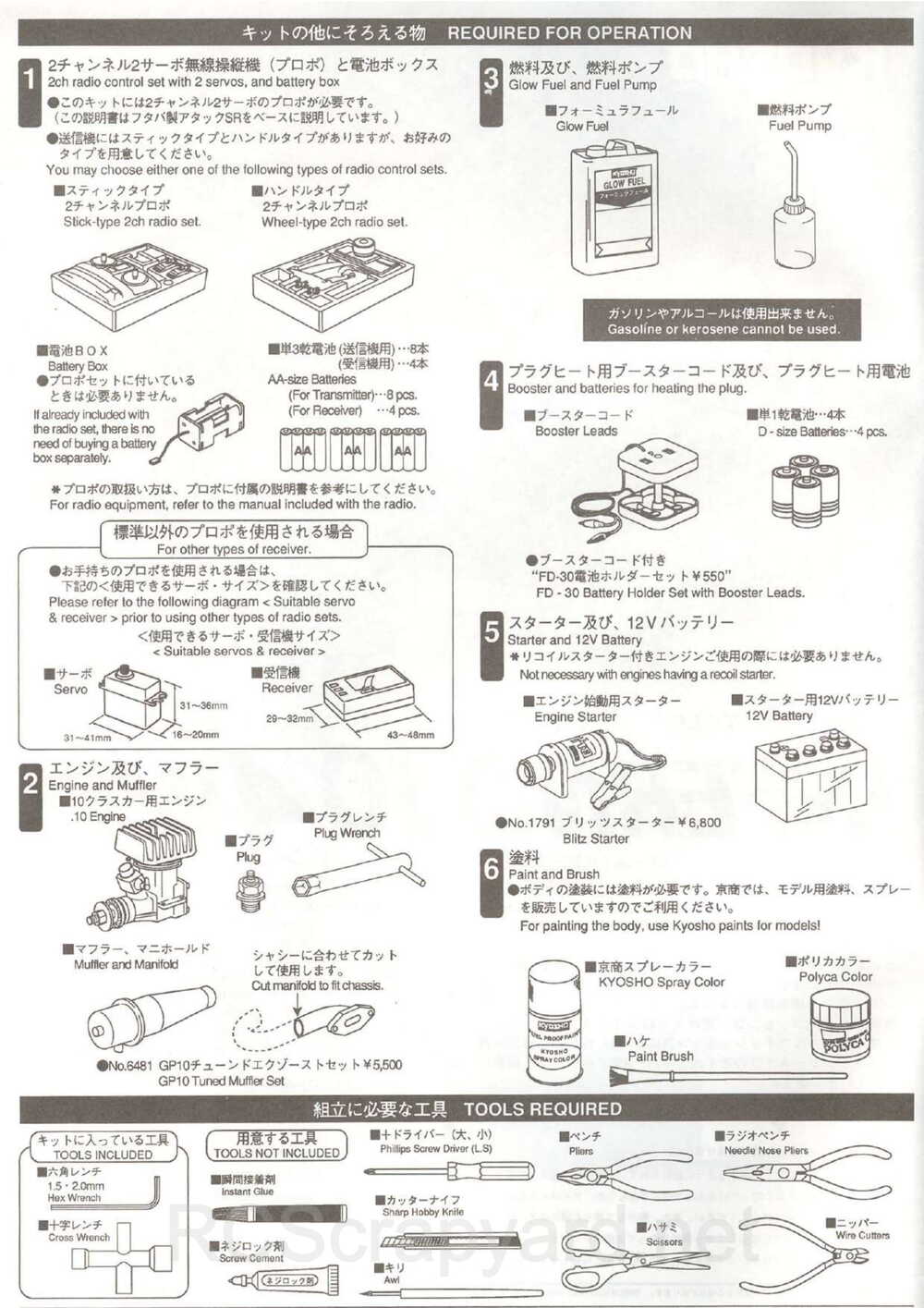 Kyosho - 31345 - Inferno 10 - Manual - Page 02