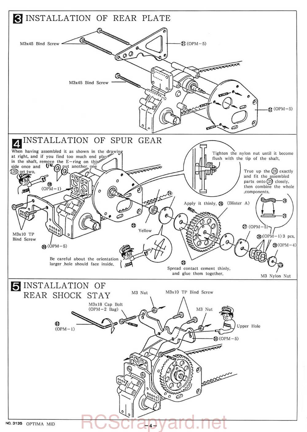 Kyosho - 3135 - Optima-Mid - Manual - Page 04