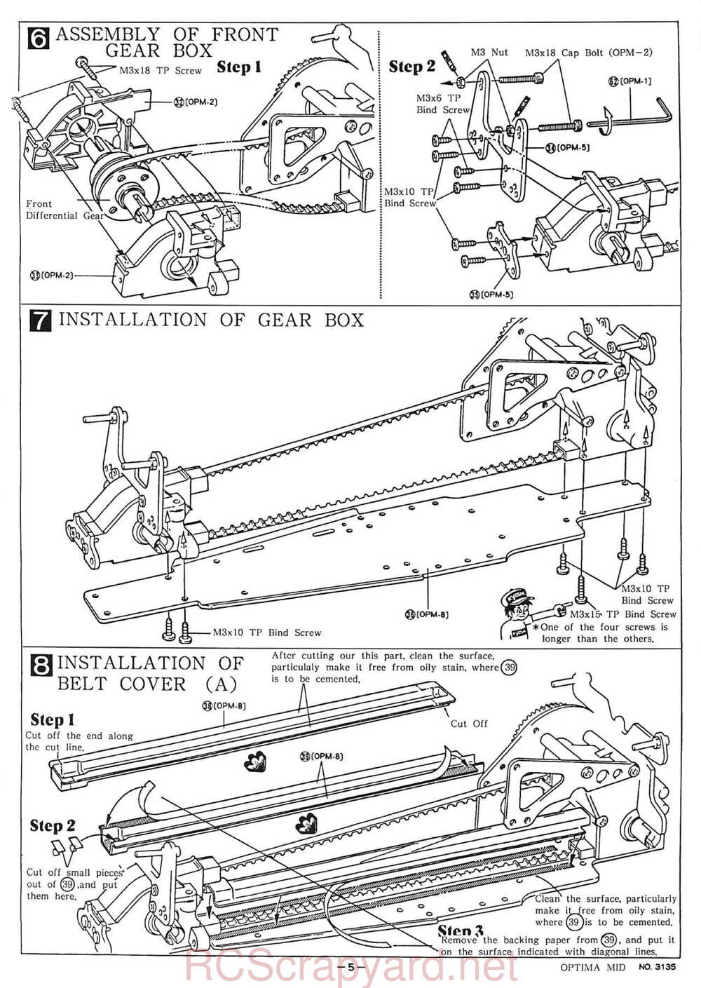 Kyosho - 3135 - Optima-Mid - Manual - Page 05