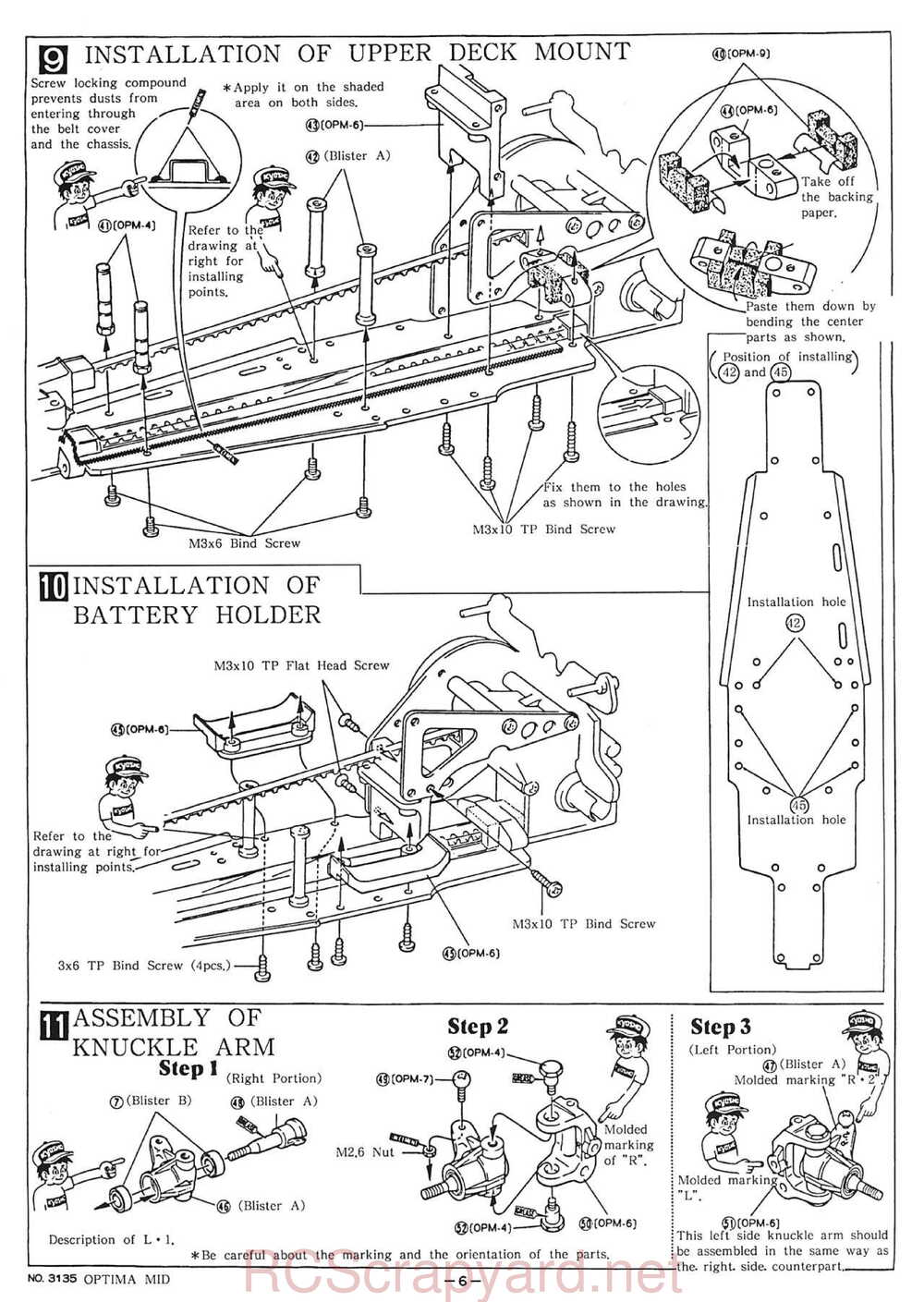 Kyosho - 3135 - Optima-Mid - Manual - Page 06