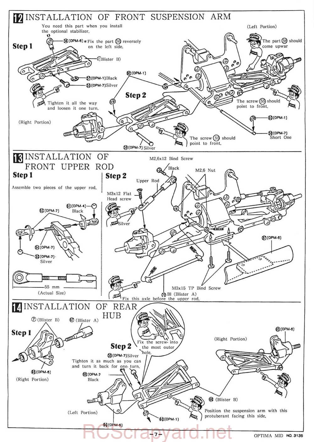 Kyosho - 3135 - Optima-Mid - Manual - Page 07