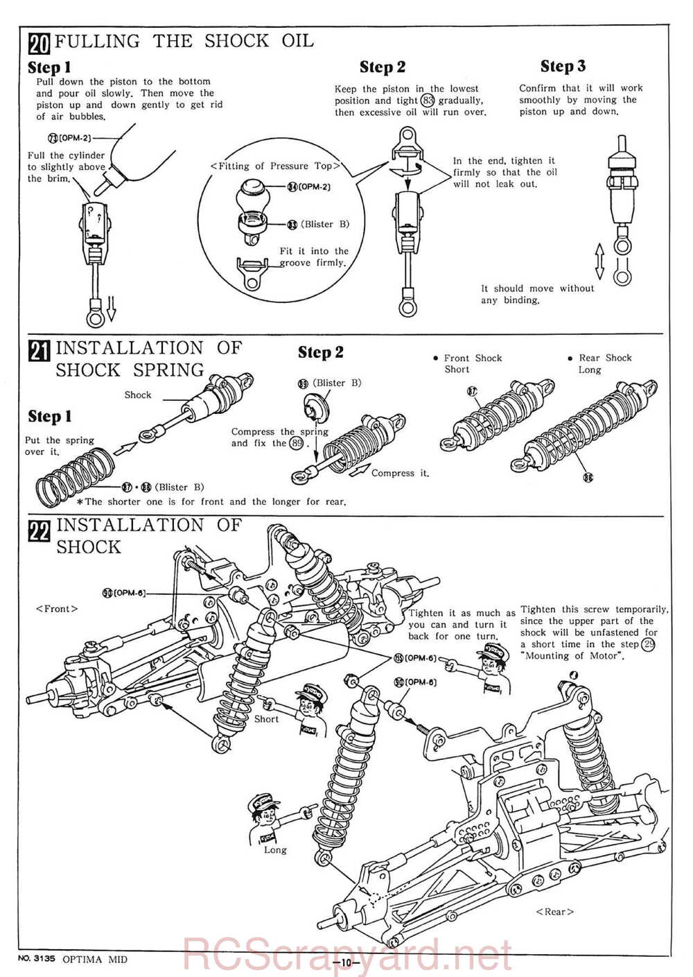 Kyosho - 3135 - Optima-Mid - Manual - Page 10