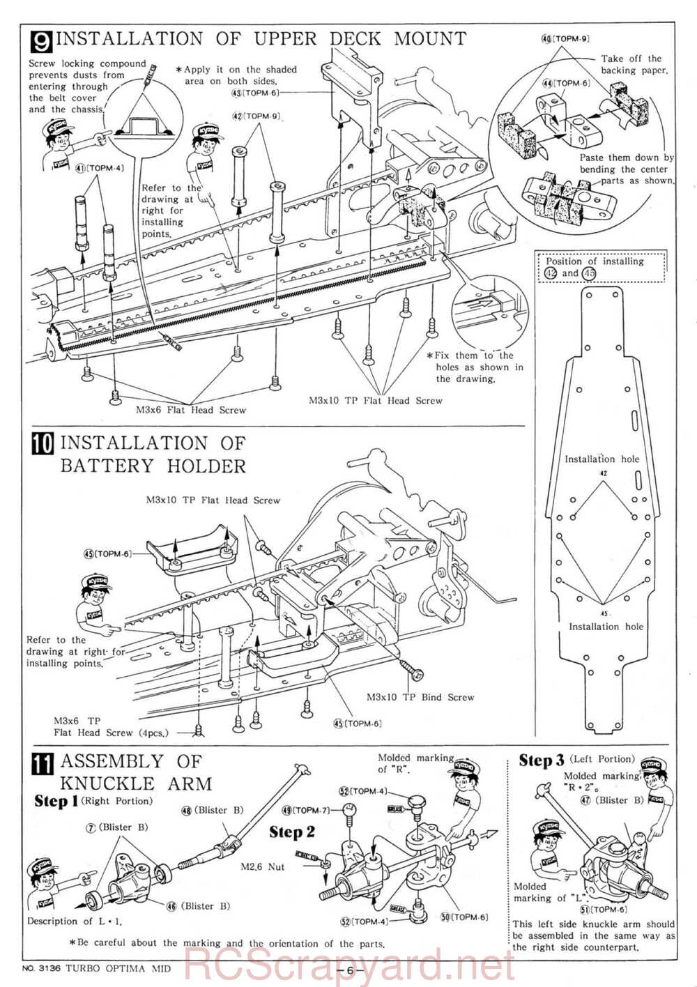 Kyosho - 3136 - Turbo-Optima-Mid - Manual - Page 06
