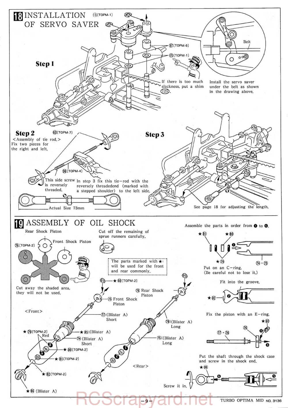 Kyosho - 3136 - Turbo-Optima-Mid - Manual - Page 09