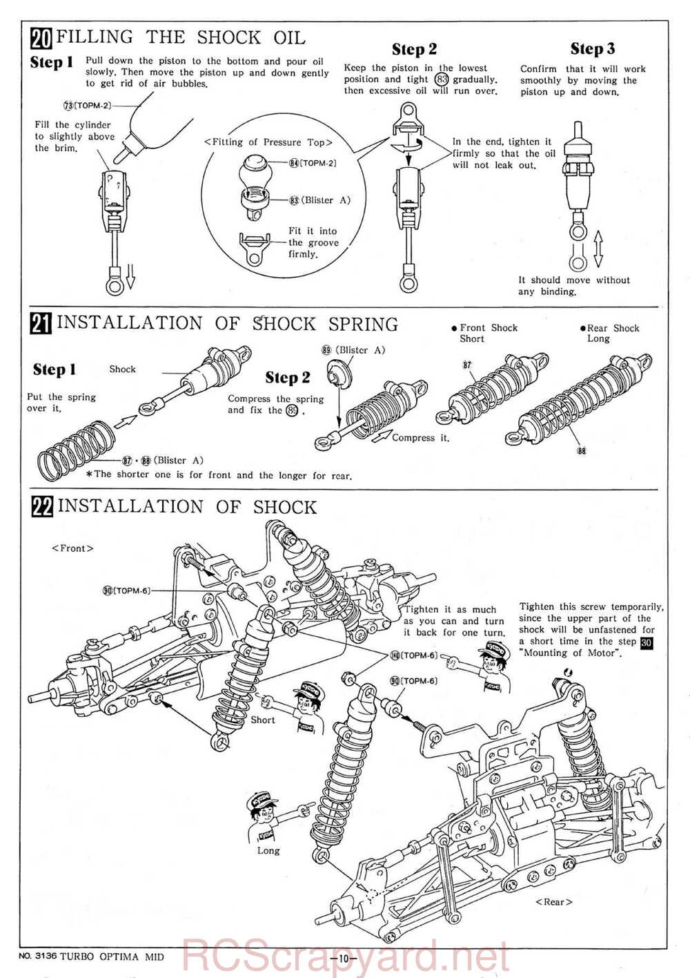 Kyosho - 3136 - Turbo-Optima-Mid - Manual - Page 10