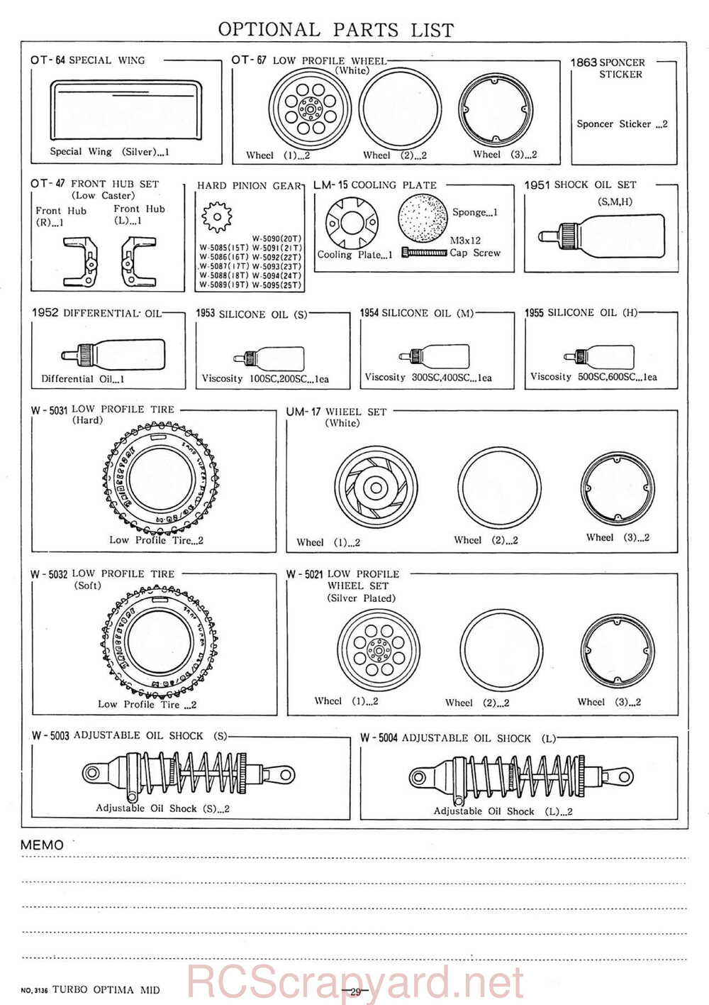 Kyosho - 3136 - Turbo-Optima-Mid - Manual - Page 27