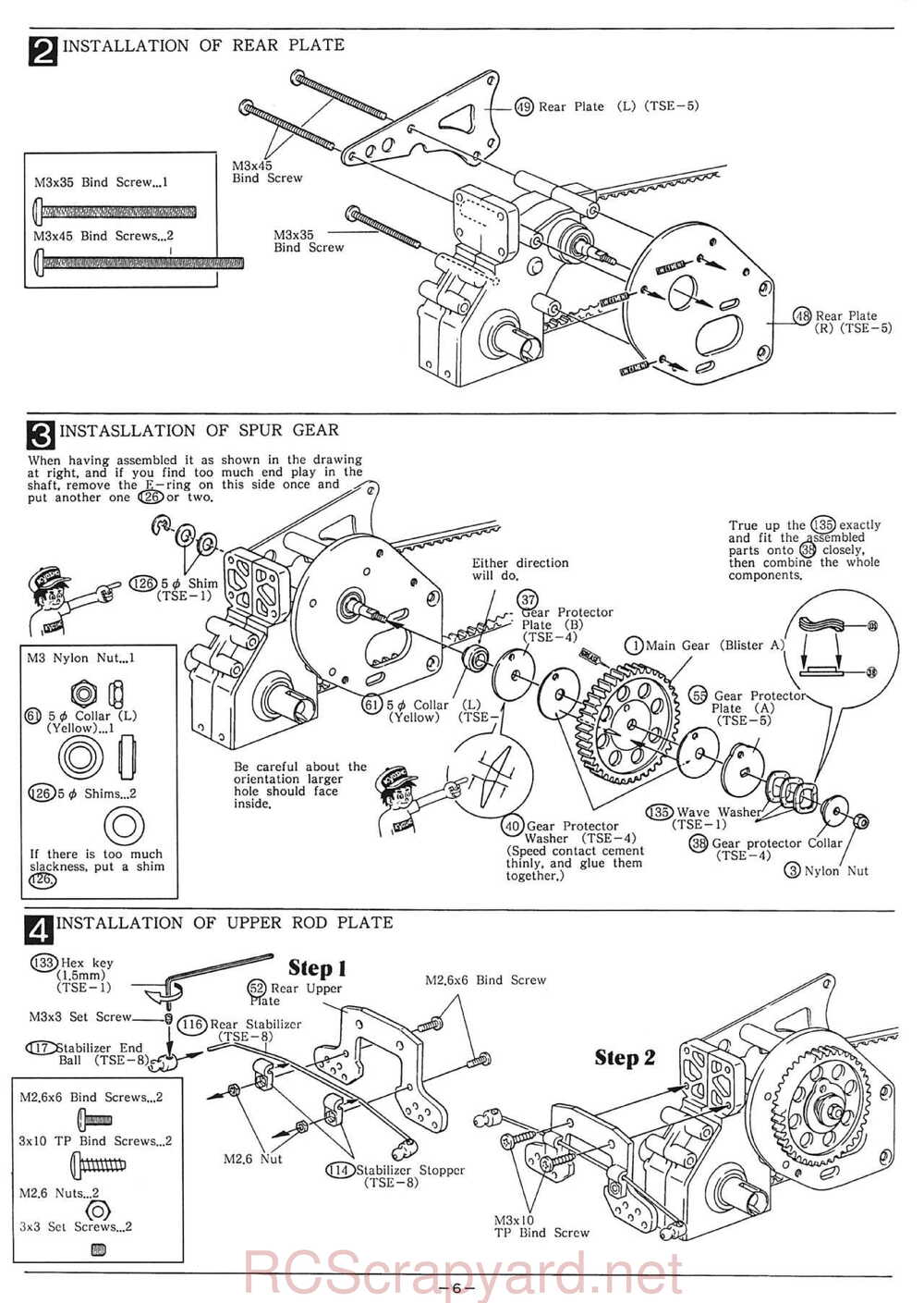 Kyosho - 3136H - Turbo-Optima-Mid SE - Manual - Page 06
