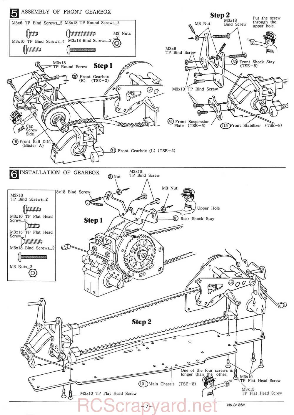 Kyosho - 3136H - Turbo-Optima-Mid SE - Manual - Page 07