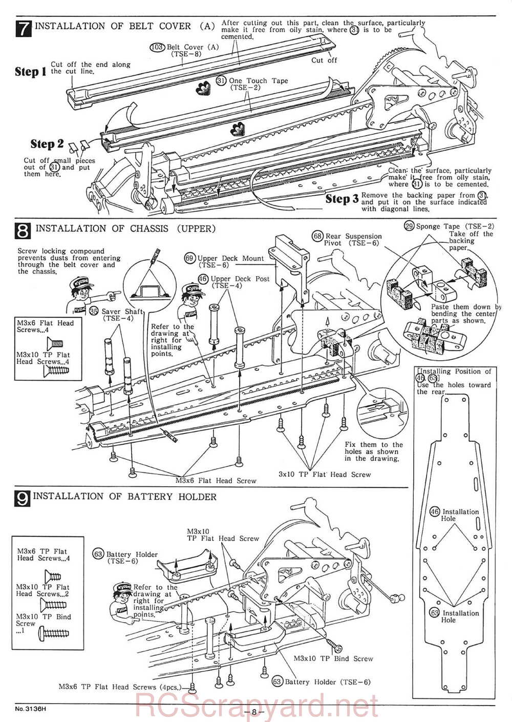 Kyosho - 3136H - Turbo-Optima-Mid SE - Manual - Page 08