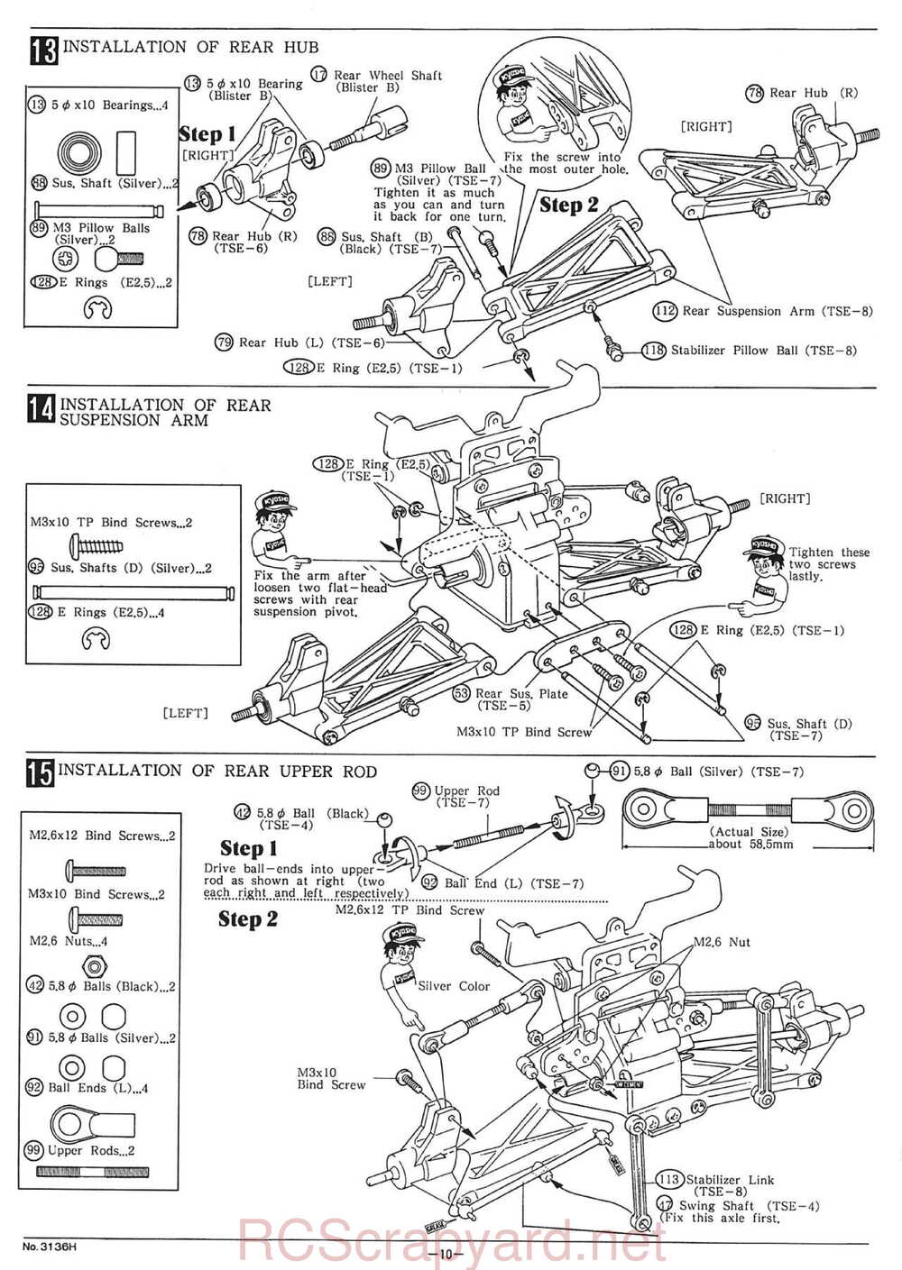 Kyosho - 3136H - Turbo-Optima-Mid SE - Manual - Page 10