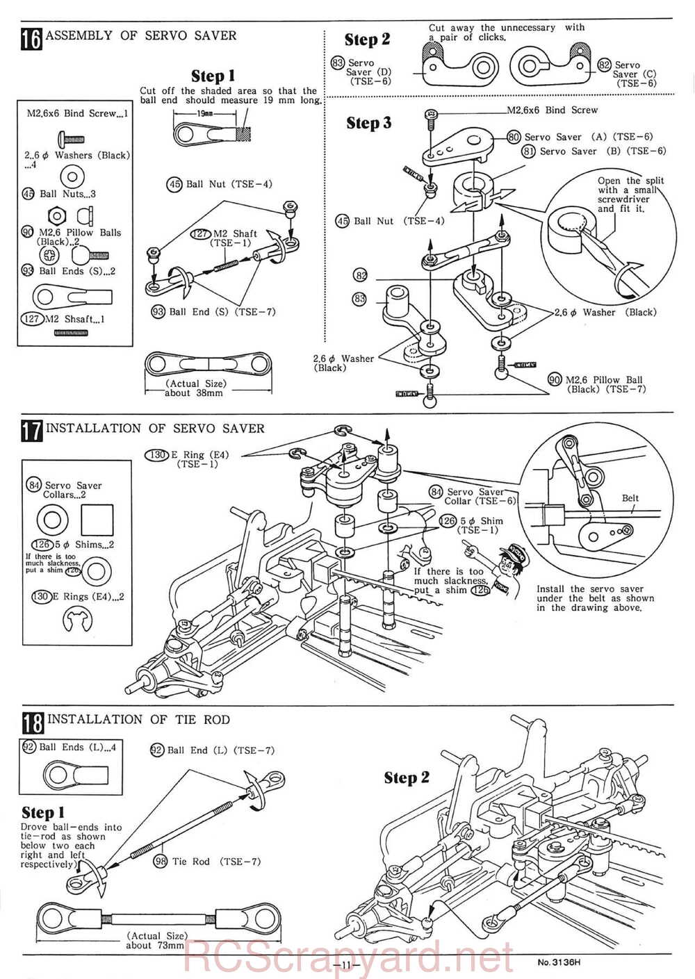 Kyosho - 3136H - Turbo-Optima-Mid SE - Manual - Page 11