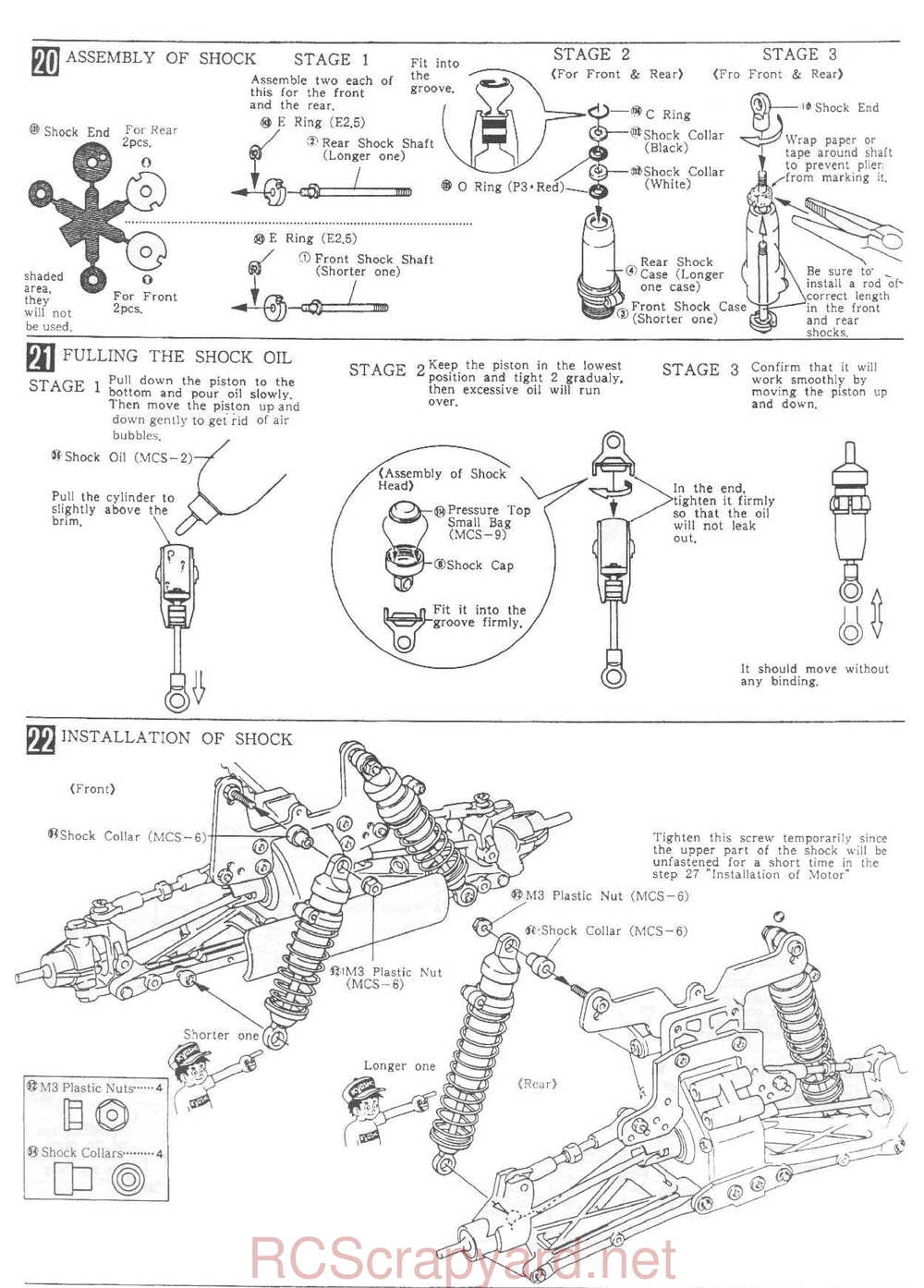 Kyosho - 3140FG - Optima-Mid Custom Special - Manual - Page 15