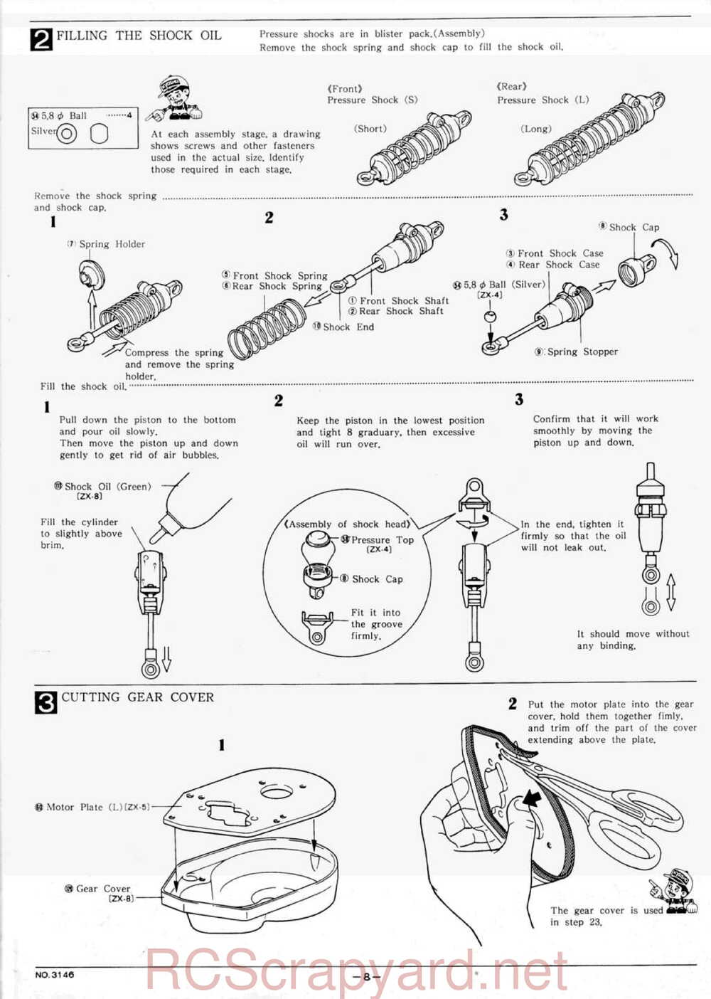 Kyosho - 3146 - Lazer-ZX - Manual - Page 08