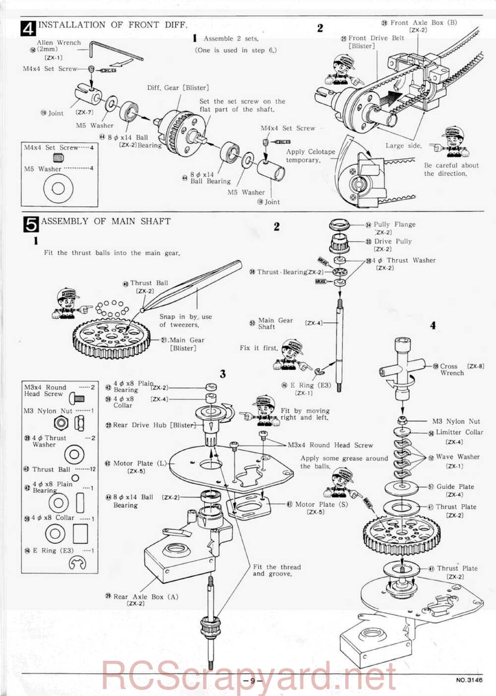Kyosho - 3146 - Lazer-ZX - Manual - Page 09