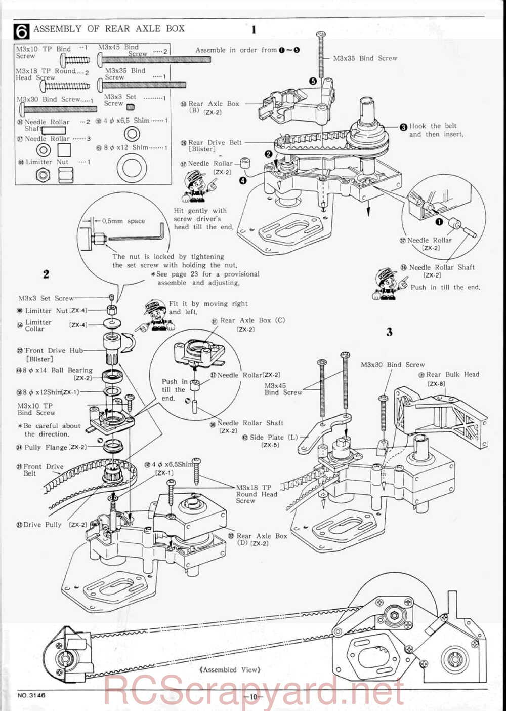 Kyosho - 3146 - Lazer-ZX - Manual - Page 10