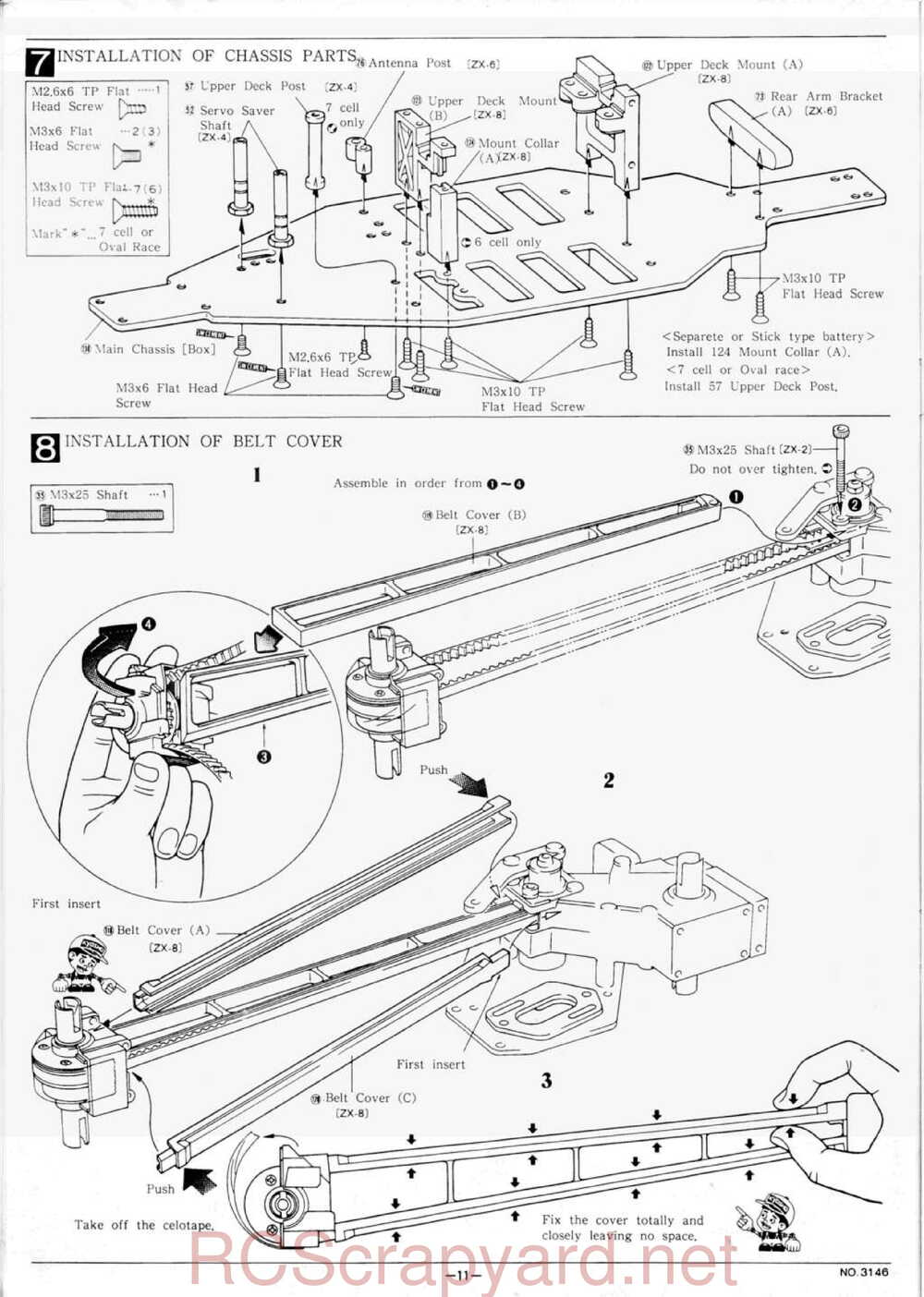 Kyosho - 3146 - Lazer-ZX - Manual - Page 11
