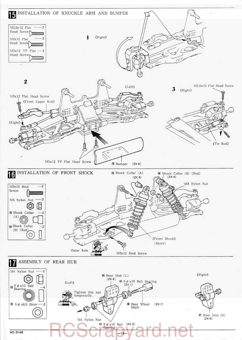 Kyosho - 3146 - Lazer-ZX - Manual - Page 14