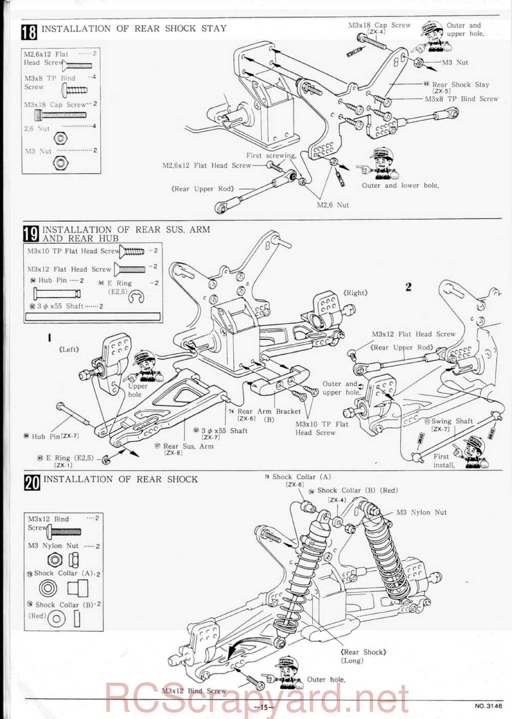 Kyosho - 3146 - Lazer-ZX - Manual - Page 15