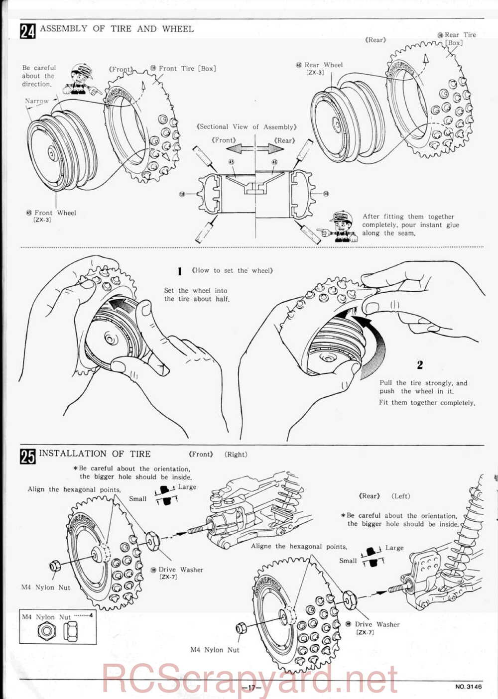 Kyosho - 3146 - Lazer-ZX - Manual - Page 17