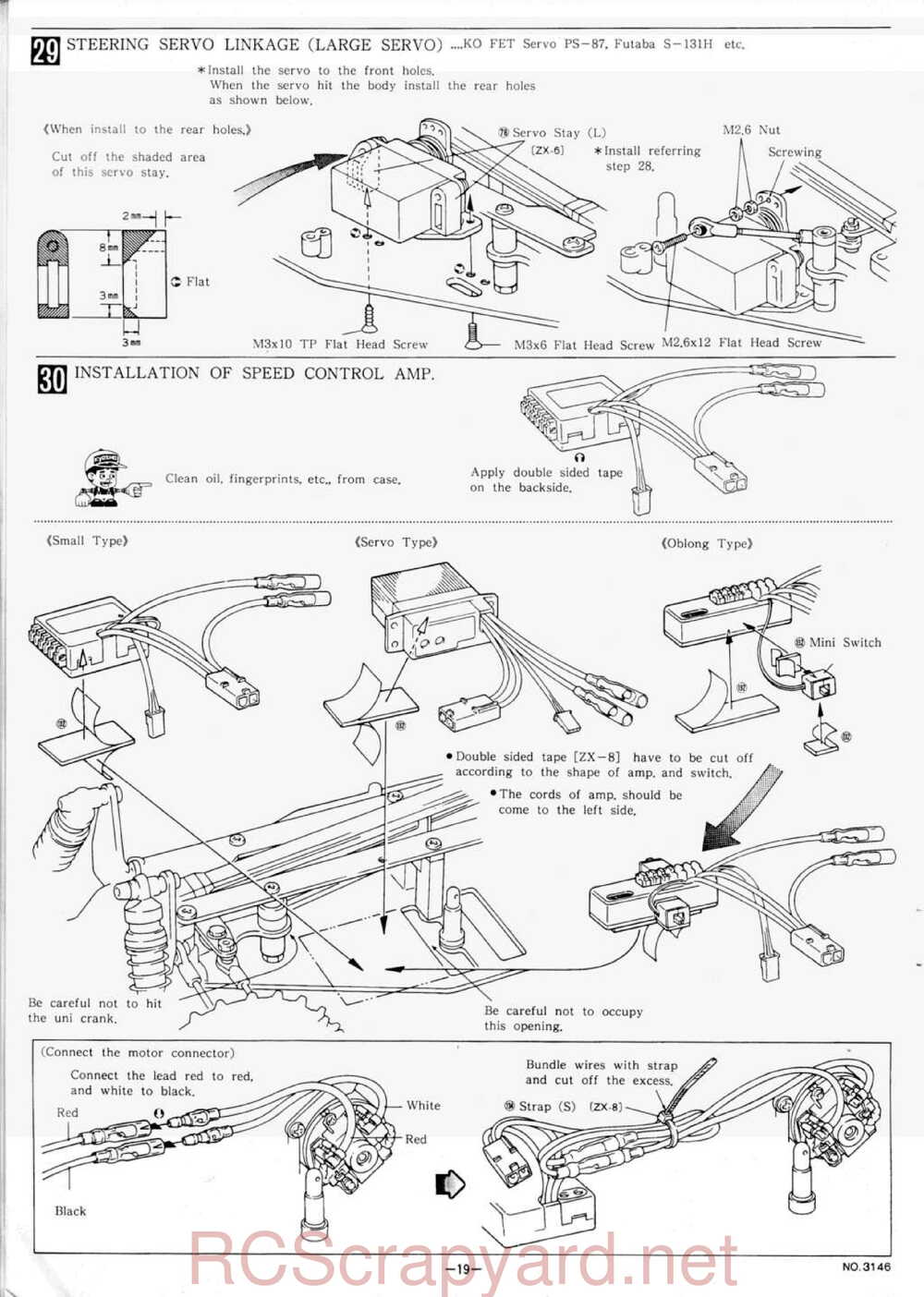 Kyosho - 3146 - Lazer-ZX - Manual - Page 19