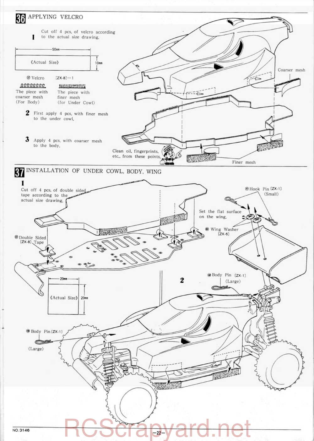 Kyosho - 3146 - Lazer-ZX - Manual - Page 22