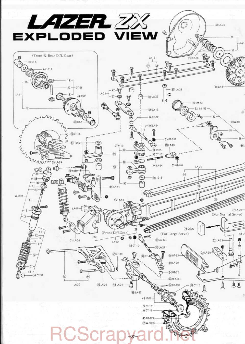Kyosho - 3146 - Lazer-ZX - Manual - Page 27