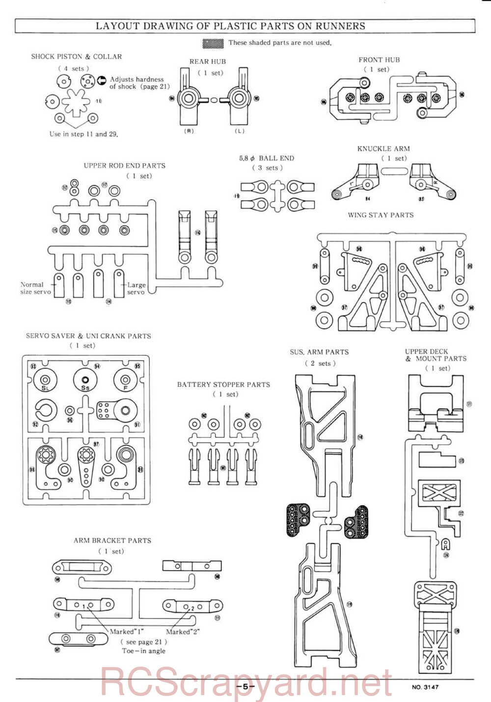 Kyosho - 3147 - Lazer-ZX-R - Manual - Page 05