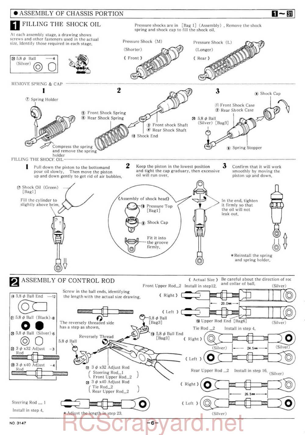 Kyosho - 3147 - Lazer-ZX-R - Manual - Page 06