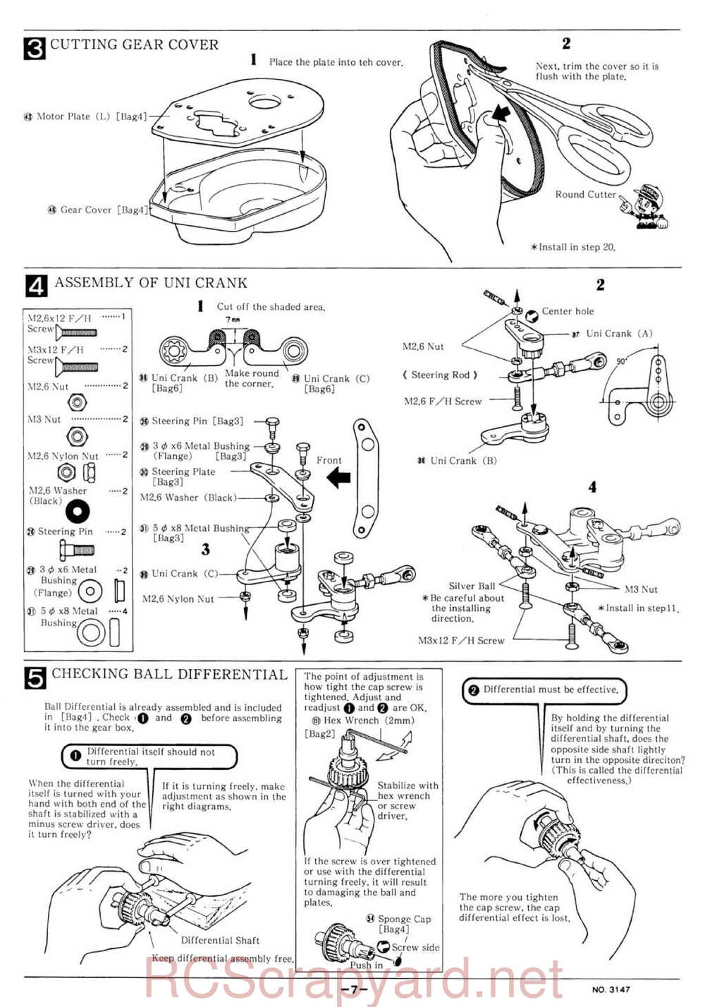 Kyosho - 3147 - Lazer-ZX-R - Manual - Page 07