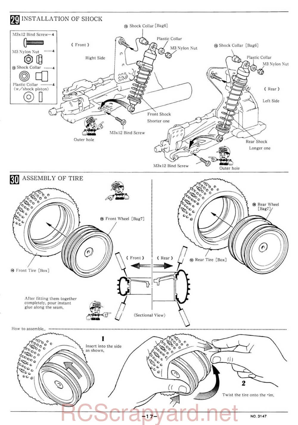 Kyosho - 3147 - Lazer-ZX-R - Manual - Page 17