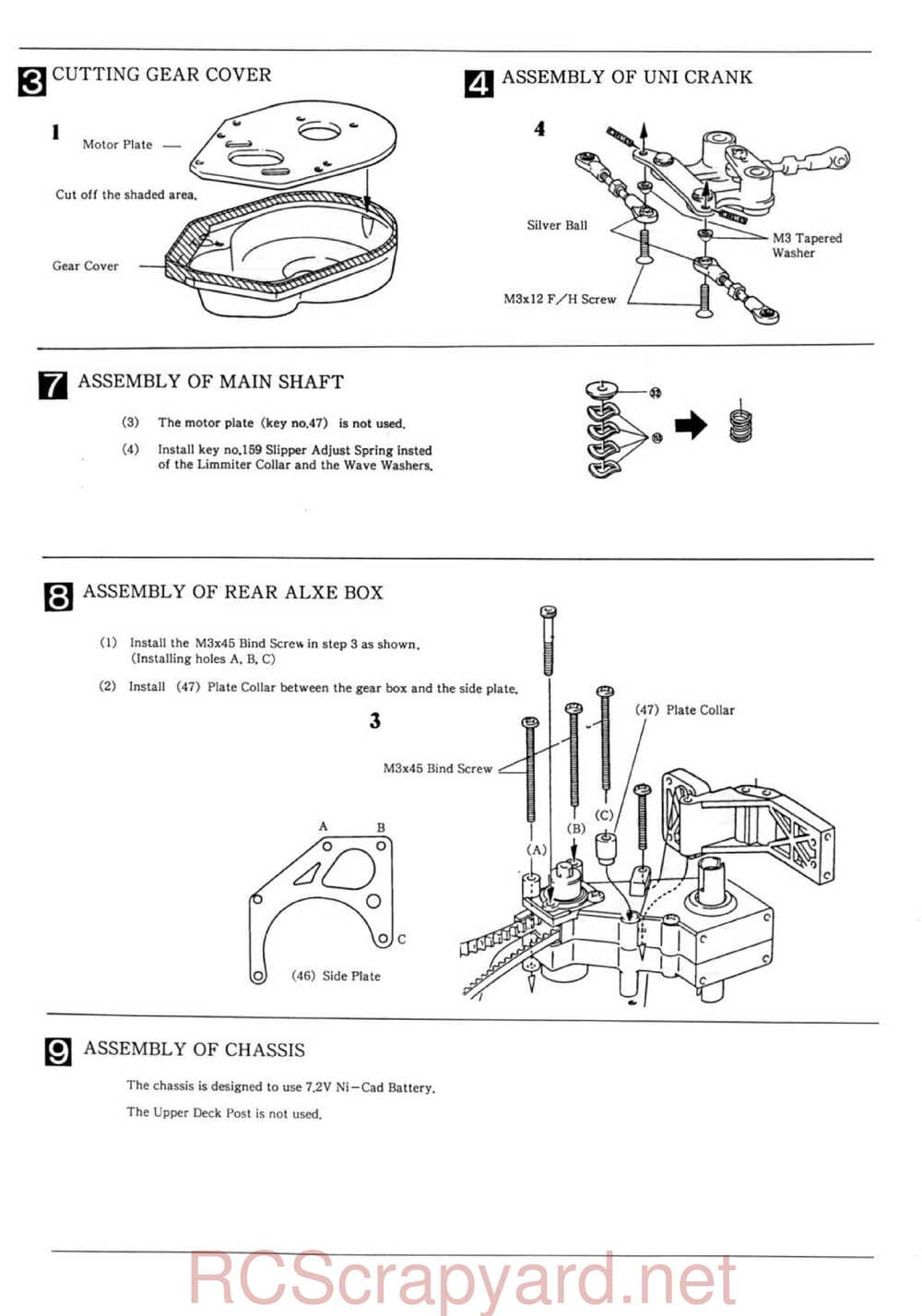 Kyosho - 3147 - Lazer-ZX-R - Manual - Page 28