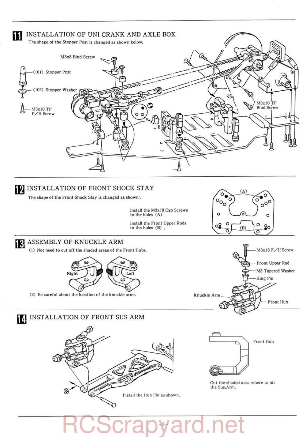 Kyosho - 3147 - Lazer-ZX-R - Manual - Page 29