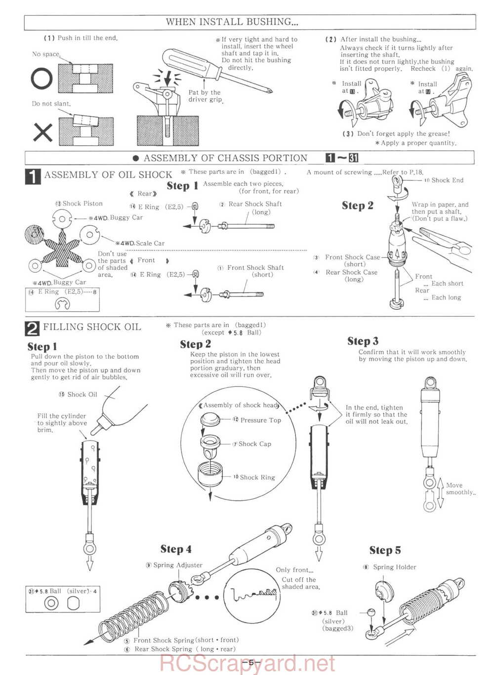 Kyosho - 3148 - Lazer-ZX-Sport - Manual - Page 05