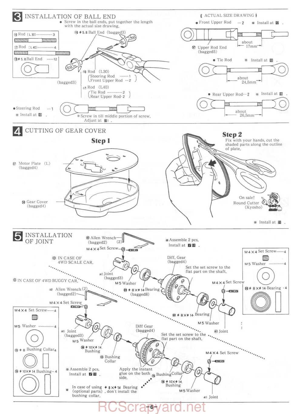 Kyosho - 3148 - Lazer-ZX-Sport - Manual - Page 06