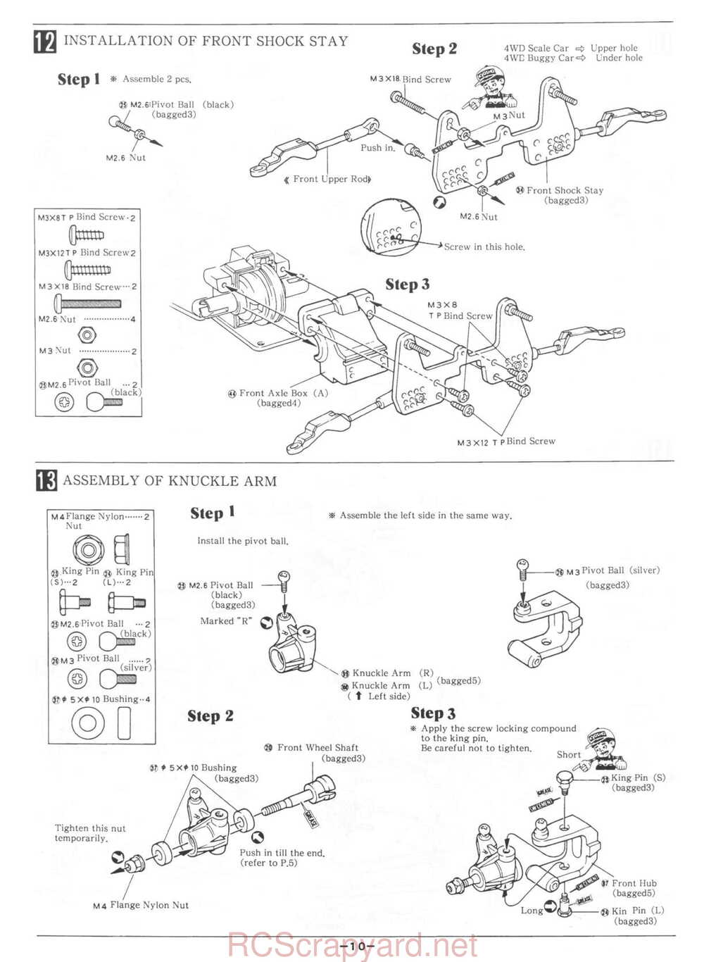 Kyosho - 3148 - Lazer-ZX-Sport - Manual - Page 10