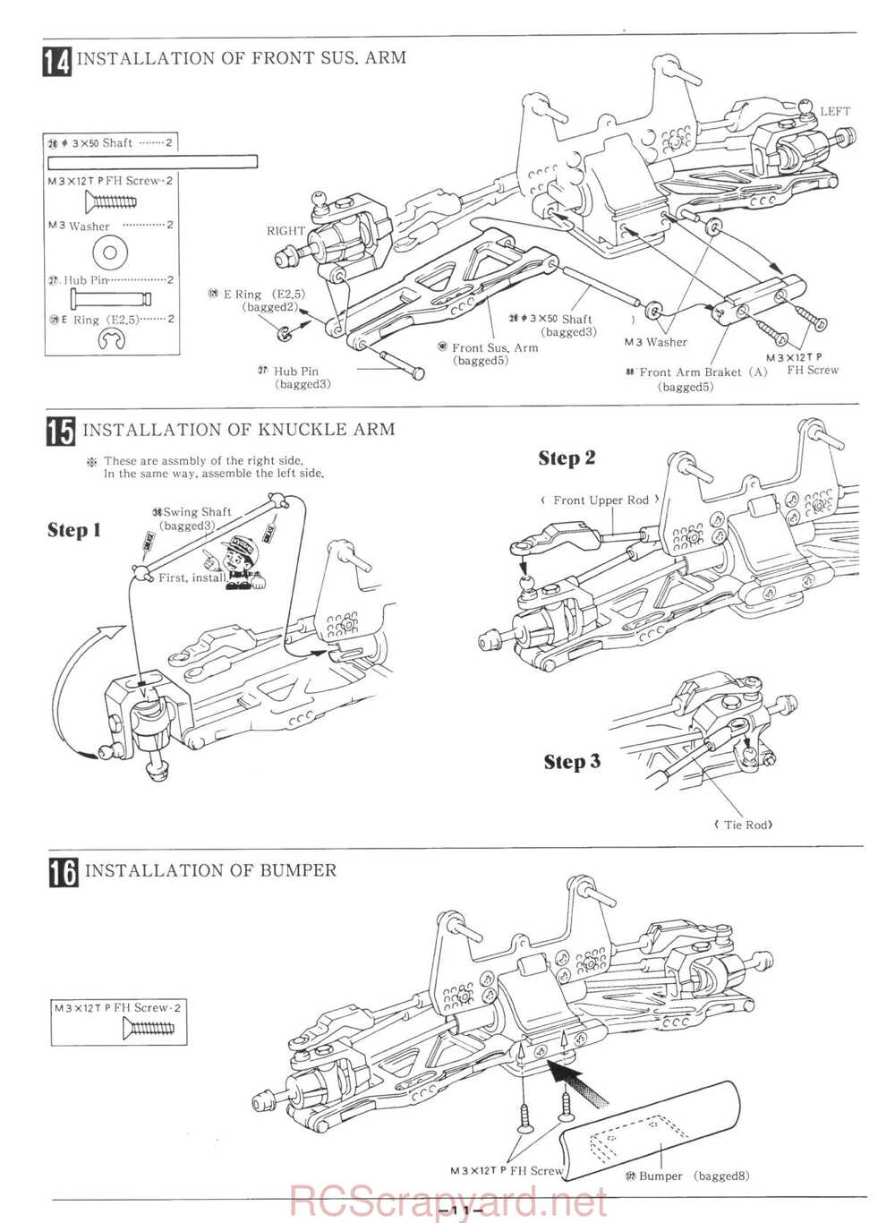 Kyosho - 3148 - Lazer-ZX-Sport - Manual - Page 11