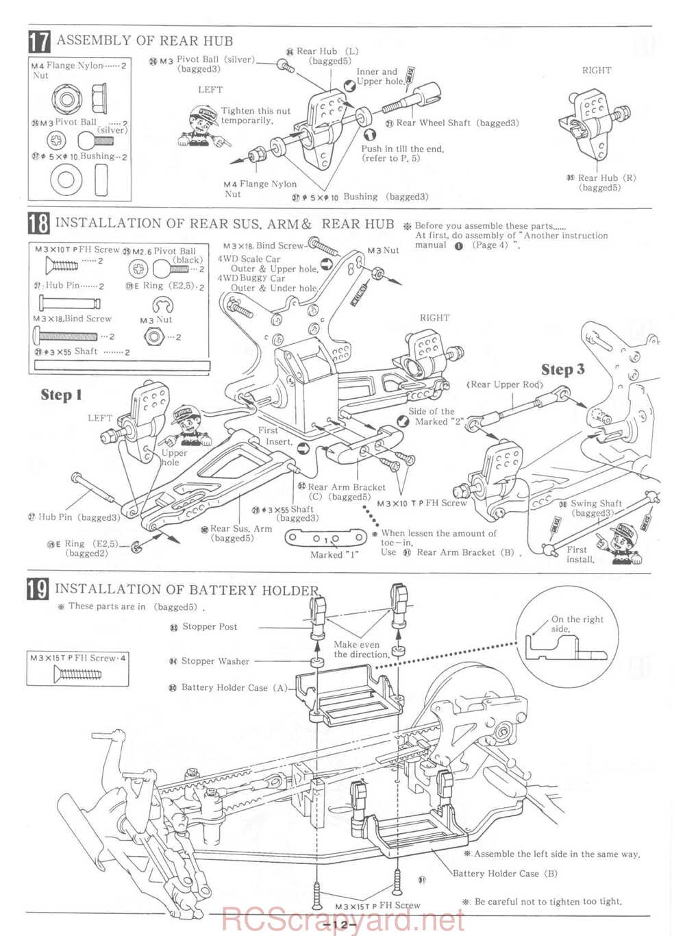 Kyosho - 3148 - Lazer-ZX-Sport - Manual - Page 12
