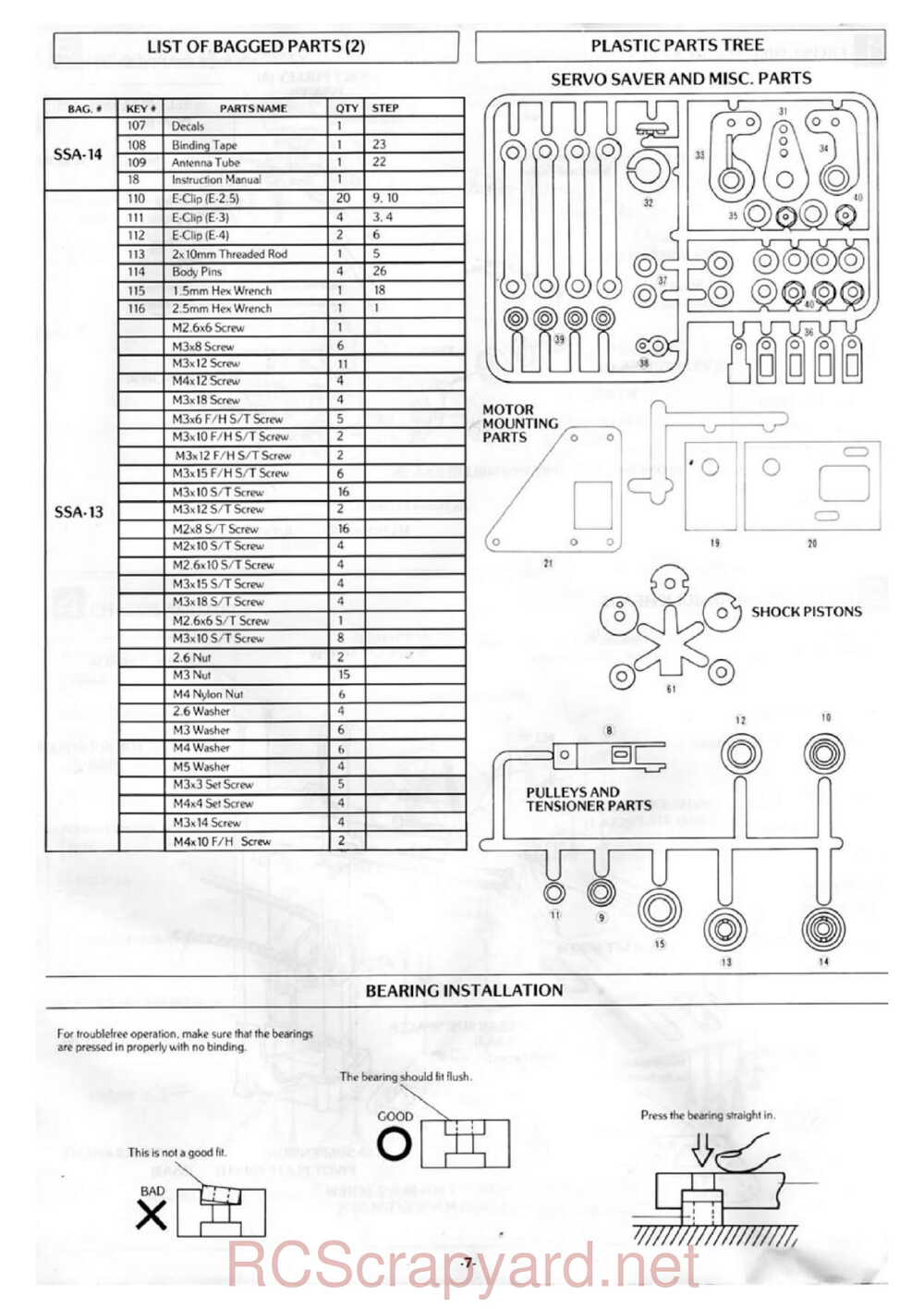 Kyosho - 3156 - Slingshot - Manual - Page 07