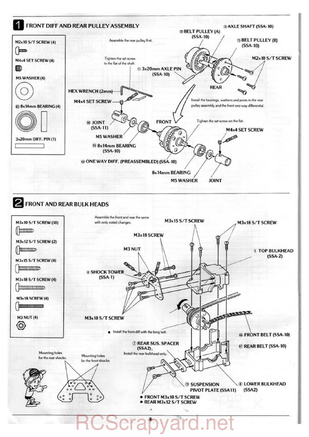 Kyosho - 3156 - Slingshot - Manual - Page 08