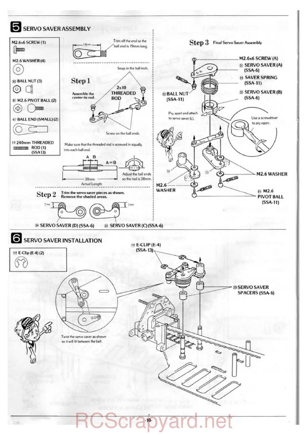 Kyosho - 3156 - Slingshot - Manual - Page 10