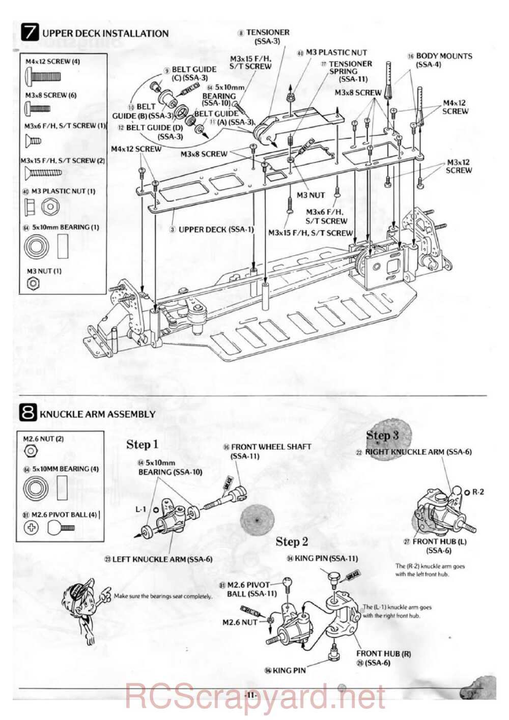 Kyosho - 3156 - Slingshot - Manual - Page 11