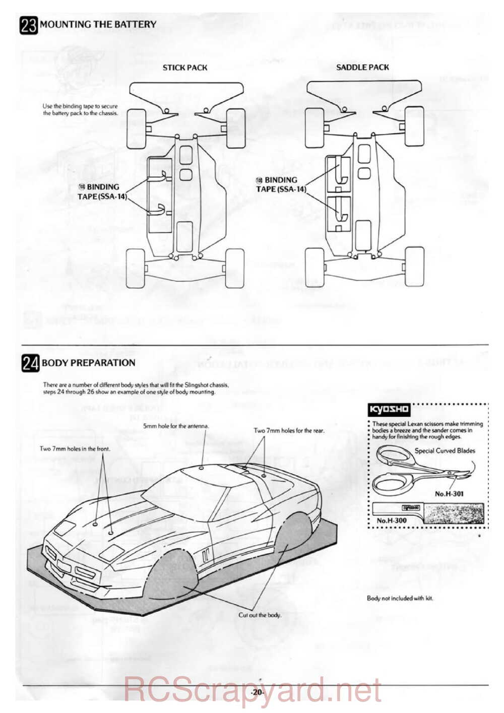 Kyosho - 3156 - Slingshot - Manual - Page 18