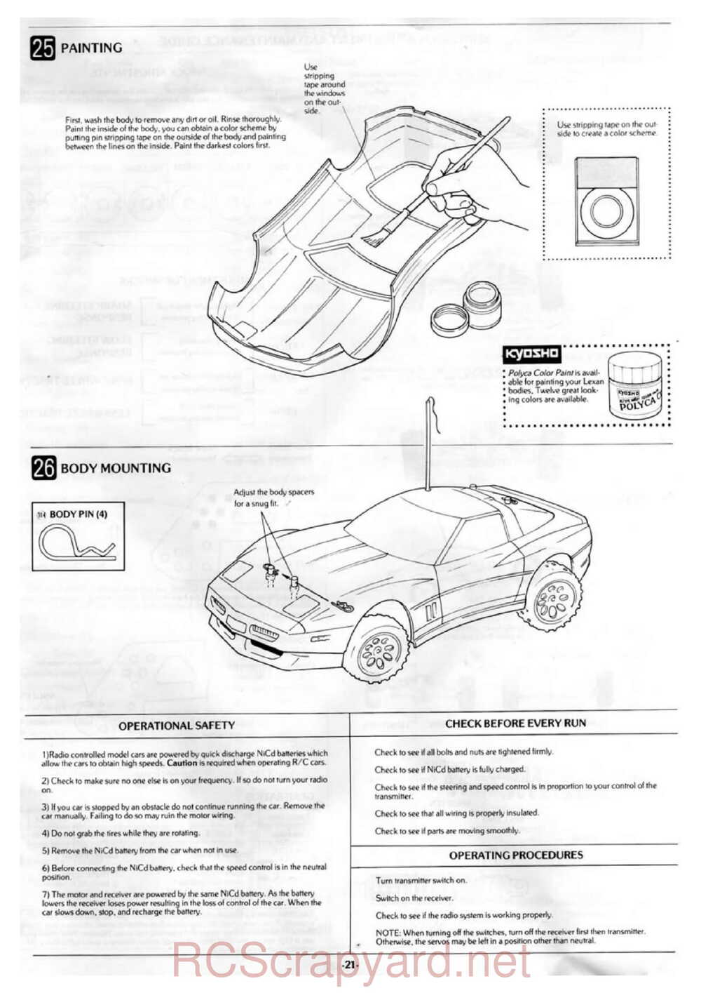 Kyosho - 3156 - Slingshot - Manual - Page 19