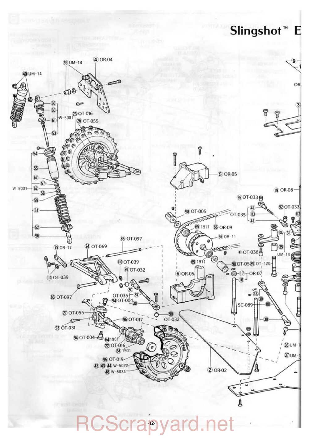 Kyosho - 3156 - Slingshot - Manual - Page 21