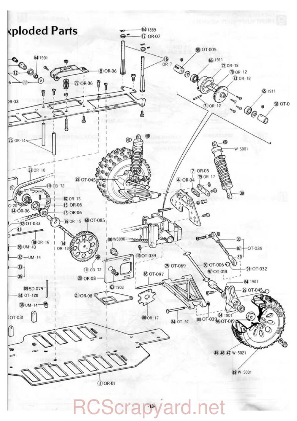 Kyosho - 3156 - Slingshot - Manual - Page 22