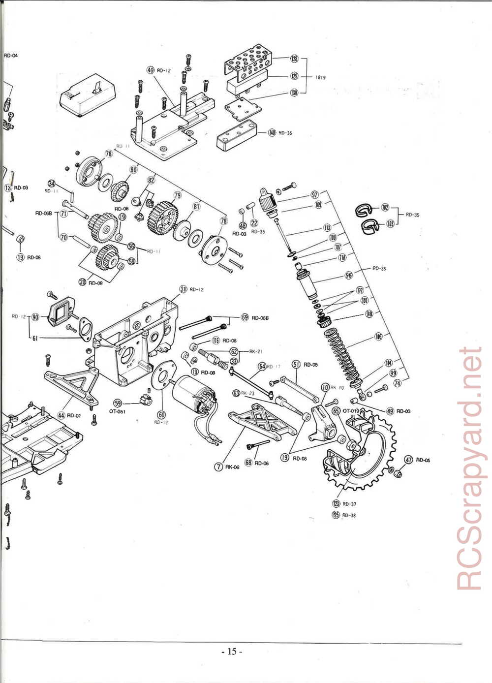 Kyosho - 3162H - Outlaw-Raider ARR - Manual - Page 15