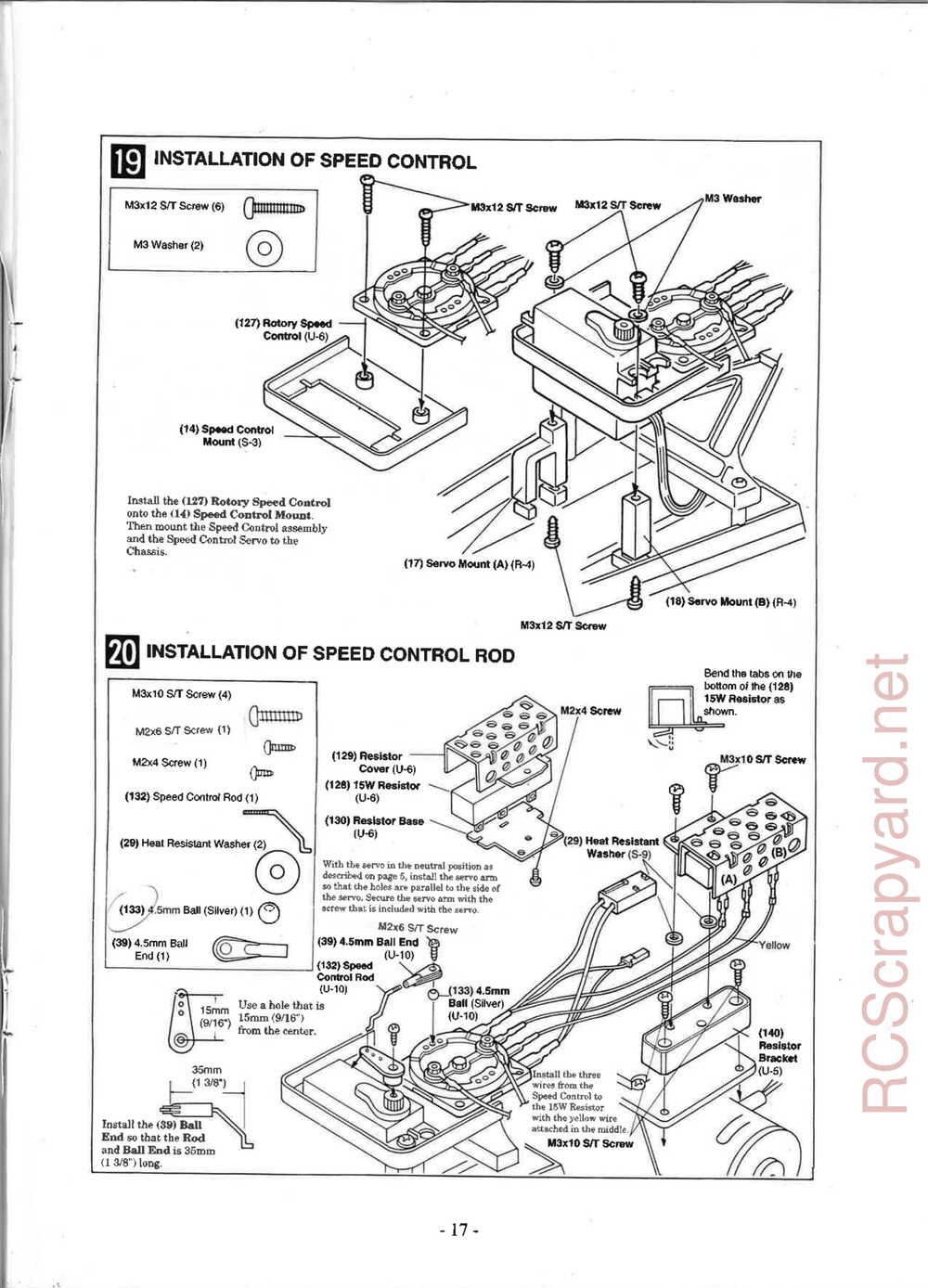 Kyosho - 3162H - Outlaw-Raider ARR - Manual - Page 17